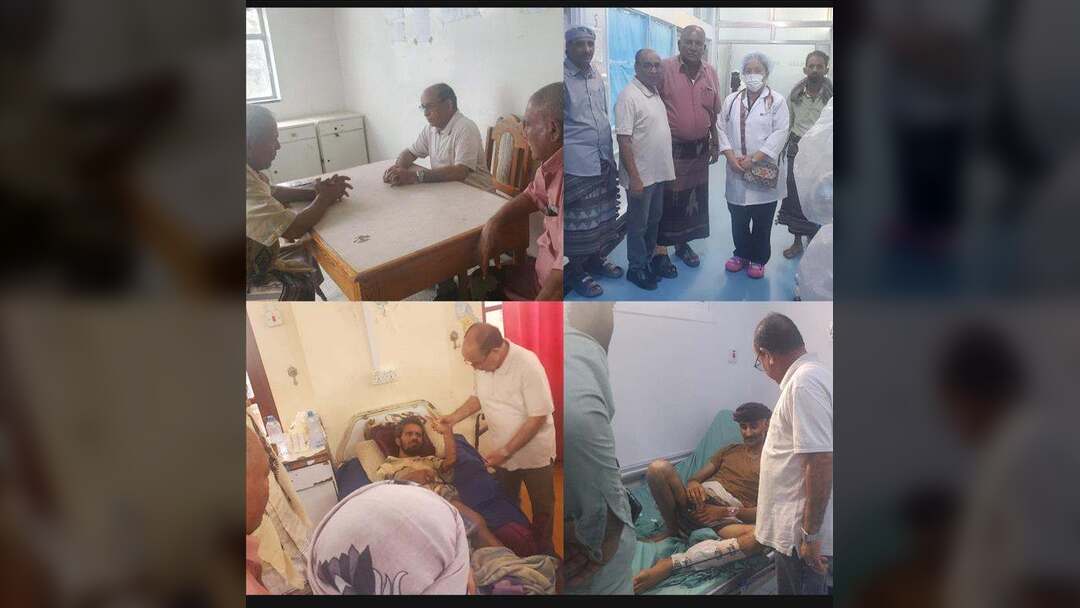 مدير الخدمات الطبية يزور مستشفيي عبود وباصهيب بعيد الفطر المبارك