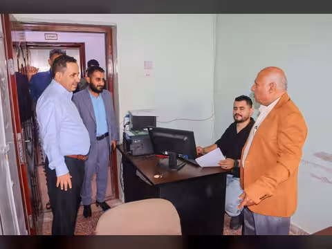 رئيس هيئة النقل البري يتفقد الانضباط الوظيفي بعد إجازة عيد الفطر