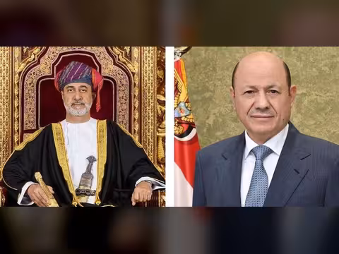 الرئيس العليمي يعزي سلطان عمان بضحايا منخفض المسرات