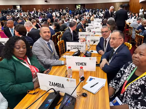 اليمن يشارك في أعمال المؤتمر الوزاري الرابع عشر لمنظمة التجارة العالمية في الكاميرون