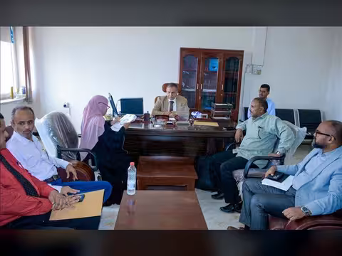 رئيس جامعة عدن يتفقد مركز التطوير الأكاديمي وضمان الجودة