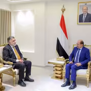 رئيس الوزراء يبحث مع ممثل منظمة الصحة العالمية تعزيز الشراكة لدعم النظام الصحي في اليمن
