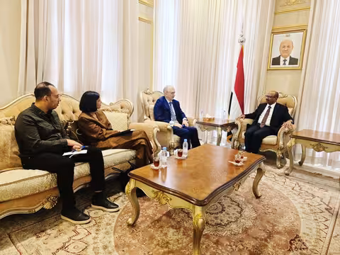.وزير النفط والمعادن يبحث مع السفير الألماني آفاق الاستثمار في قطاعي النفط والغاز