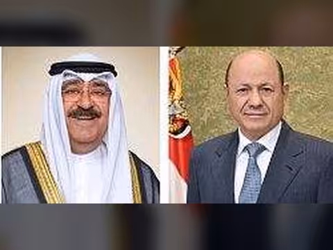 الرئيس العليمي يعزي امير دولة الكويت بوفاة الشيخ عبدالله محمد الجابر الصباح