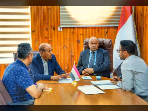 الخنبشي يلتقي وفد مكتب المبعوث الأممي ويناقش مع الـ UNDP المشاريع التنموية بحضرموت