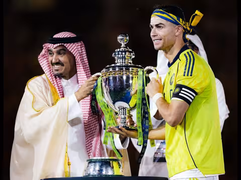 رونالدو يقود النصر للفوز بلقب الدوري السعودي
