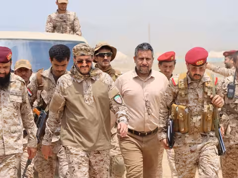 مجلي يثني على قدرة وجاهزية وحدة الطيران المسير في الفرقة السادسة طوارئ وباقي الوحدات  