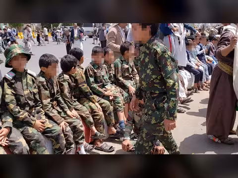 وزارة حقوق الإنسان تدعو الأسر في مناطق سيطرة الحوثيين إلى حماية أطفالها من التجنيد