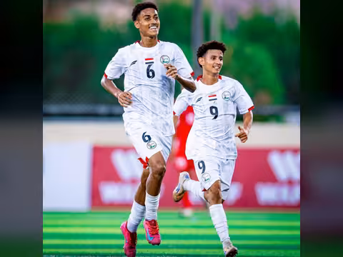 اليمن إلى نهائيات كأس آسيا للناشئين بثنائية محمدوه في شباك لبنان