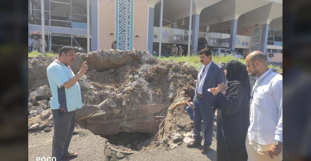 اللجنة الوطنية تحقق ميدانياً في الهجمات الحوثية على مطار عدن الدولي