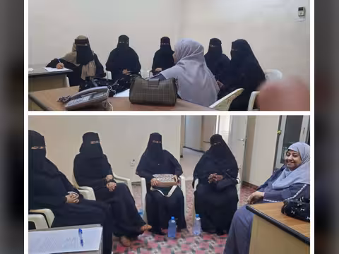 دائرة المرأة باشتراكي عدن تبحث تفعيل العمل التنظيمي وتطوير قدرات الكوادر النسوية